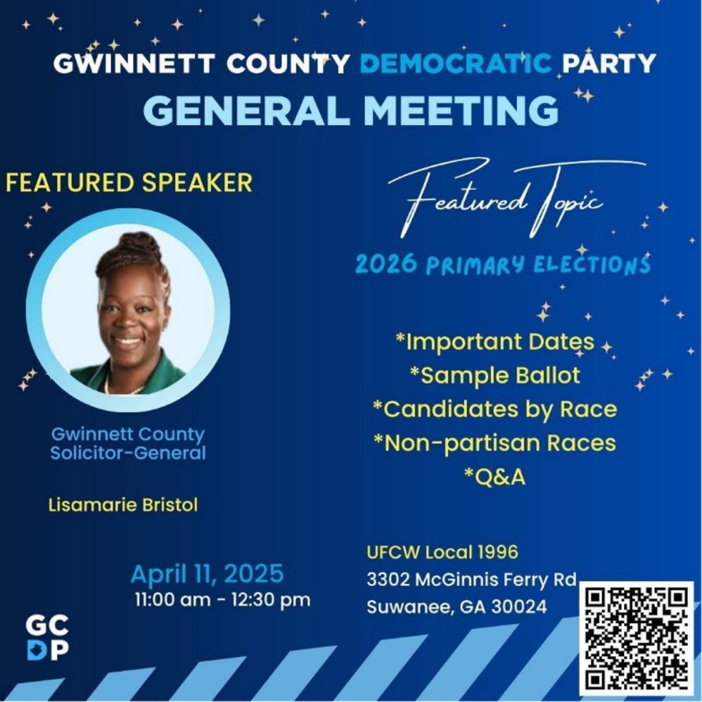 gwinnett county democratic party_general meeting 2026